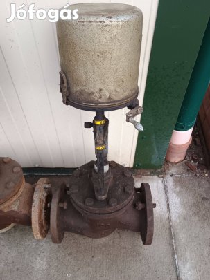 Karimás, motoros szelep, elzárószelep, tolózár