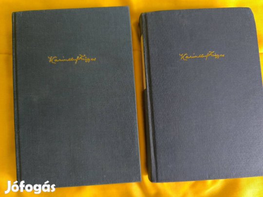 Karinthy Frigyes - Jelbeszéd 1-2. (Novellák) eladó!