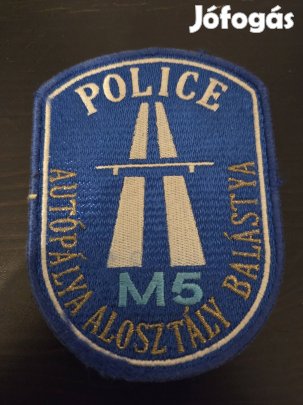 Karjelvény Autópálya rendőrség M5 Balástya