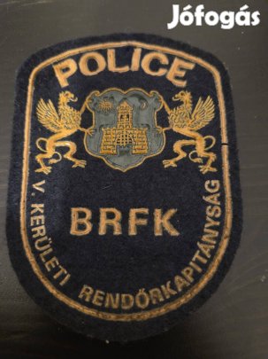 Karjelvény Rendőrség BRFK V.KER