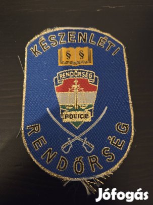 Karjelvény Rendőrség KR dísz