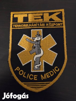 Karjelvény Rendőrség TEK Police Medic