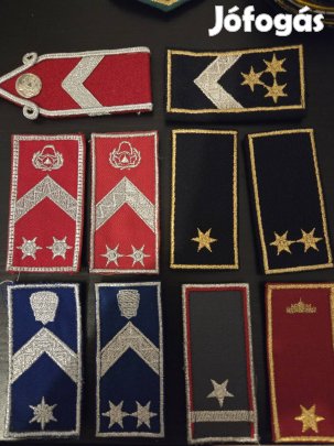 Karjelvény - Rendfokozatok