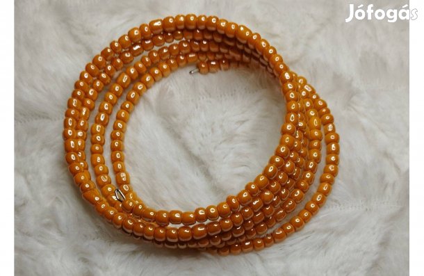Karkötő 5 soros memóriadrótos új narancsszínű