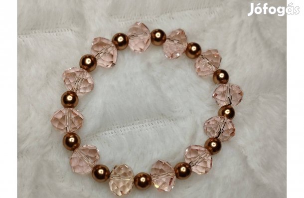 Karkötő rózsaszín új