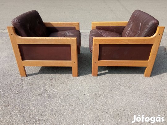 Karl Erik Ekselius lounge chair 2 db fotel, mid cenutry design fotelek