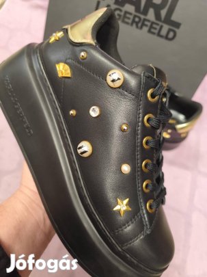 Karl Lagerfeld 37-es (1* viselt,bőr sneaker, sportcipő)
