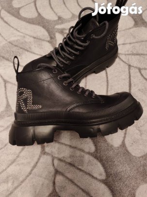 Karl Lagerfeld női bakancs 39 újszerű