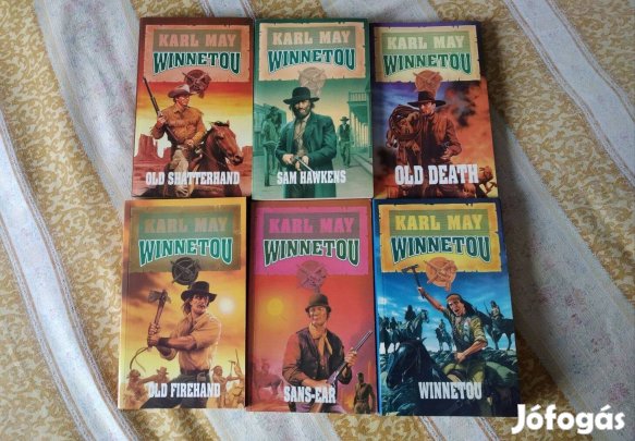 Karl May - Winnetou a teljes sorozat eladó