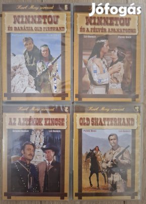 Karl May sorozat 2,4-5,8. rész DVD
