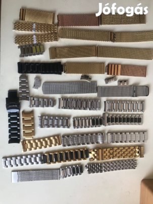Karóra acél szíjak,pótláshoz.Csomagban!