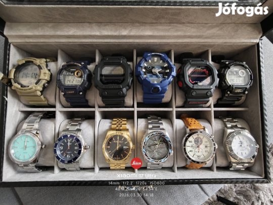Karóra gyűjtemény eladó.