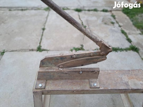 Karos lemezvágó olló lemezolló