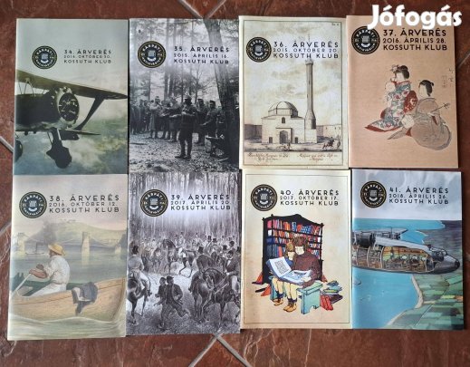 Kárpáti antikvárium aukciós katalógusai