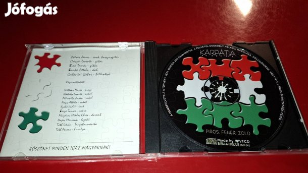 Kárpátia Piros Fehér Zöld Cd 2006