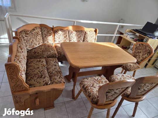 Kárpitozott étkező garnitúra
