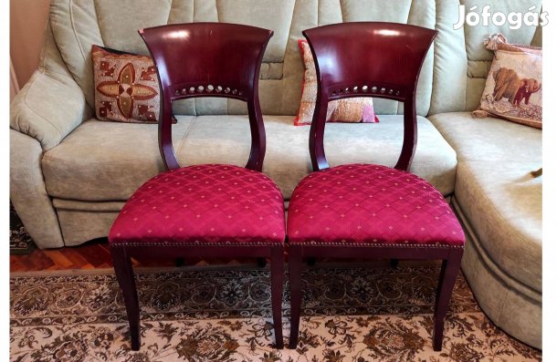 Kárpitozott étkezőszék eladó