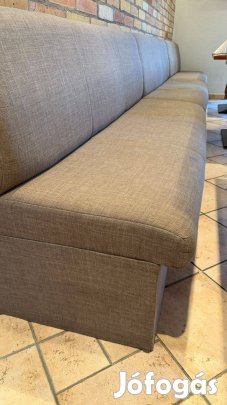 Kárpitozott padok 8 db