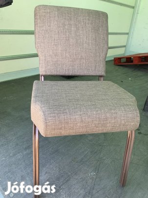 Kárpitozott templomi szék erős fém vázzal több darab eladó