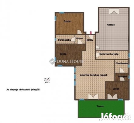 Kartali 121 nm-es ház eladó