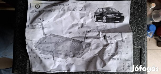 Kartervédő Skoda Octavia II.