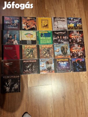 Karthago és Takáts Tamás cd-k eladók