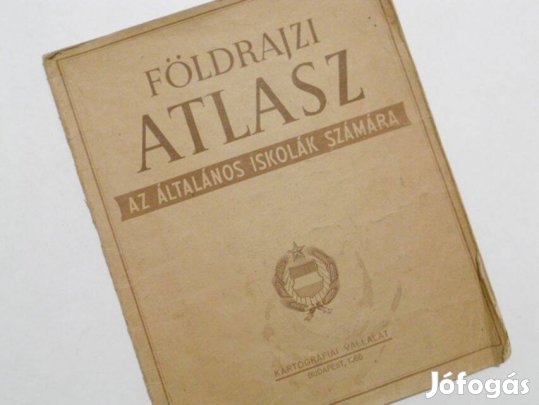 Kartográfiai Vállalat - Földrajzi atlasz 1966