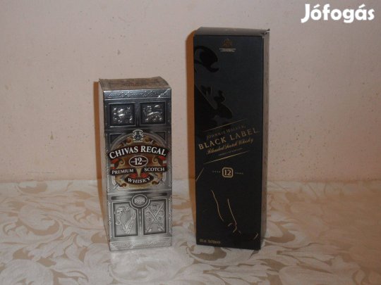 Karton Whiski's díszdoboz ( 2 db. )