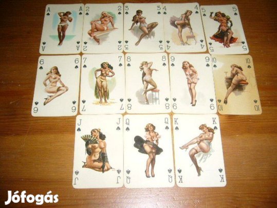 Kártya, régi, römi, kanaszta, gyűjtés, pikk,