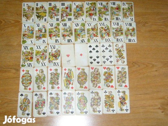 Kártya, régi, tarokk, játék, gyűjtés,