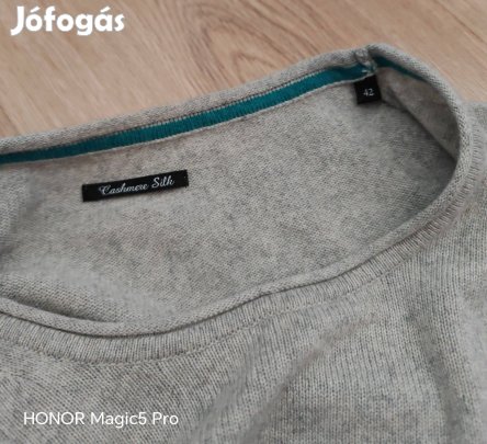 Kasmír selyem Emilia Parker női pulóver L