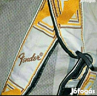 Katalogizált Fender Yellow USA gitár heveder 
