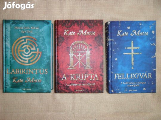 Kate Mosse: Labirintus + A kripta + Fellegvár (Languedoc - trilógia)
