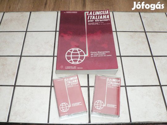 Katerinov: La lingua italiana per stranieri + a könyv MP3 hanganyaga
