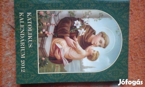 Katolikus kalendárium 2012 eladó