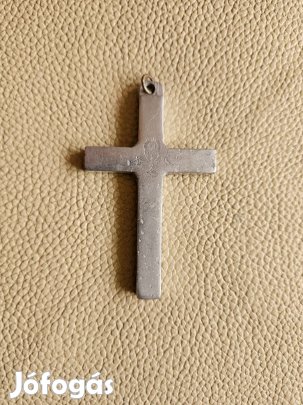 Katolikus vallás kereszt medál 34. Eucharisztikus Világkongresszus Bp