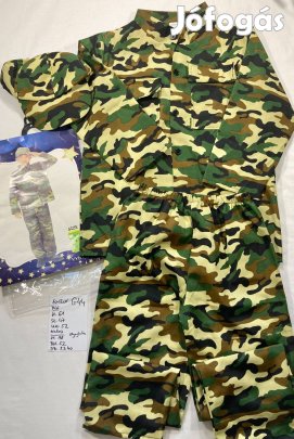 Katona jelmez, kommandós jelmez 10-12 év G44