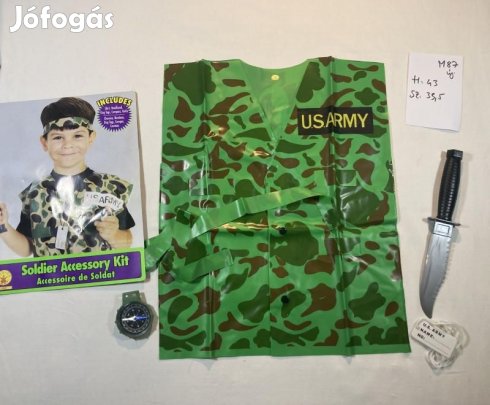 Katona jelmez kiegészítő, új M87