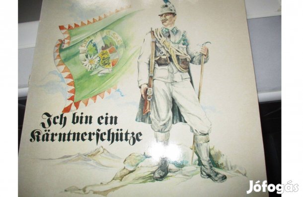 Katonadalok bakelit hanglemez eladó