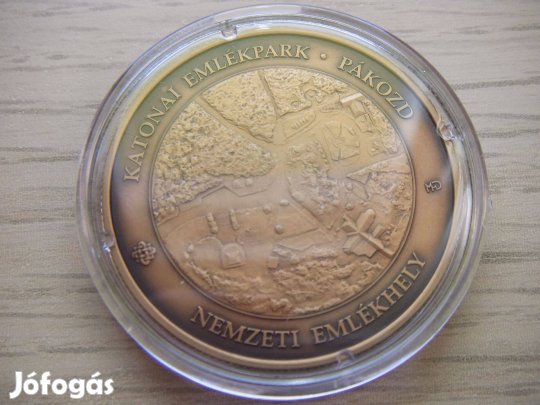 Katonai Emlékpark Pákozd 2023 Emlékérem Zárt Kapszulában