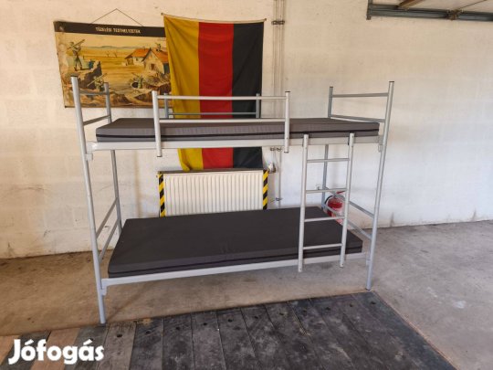 Katonai Nato prémium új emeletes vaságy ágyak matraccal álcaháló sátor