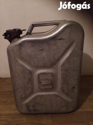 Katonai Üzemanyag fém kanna, 20 literes