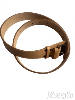 Katonai bőr öv natúr