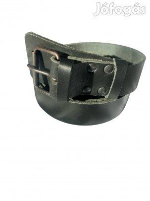 Katonai bőr öv új fekete