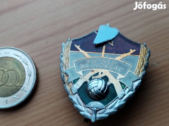 Katonai egységbajnokság Foci régi jelvény