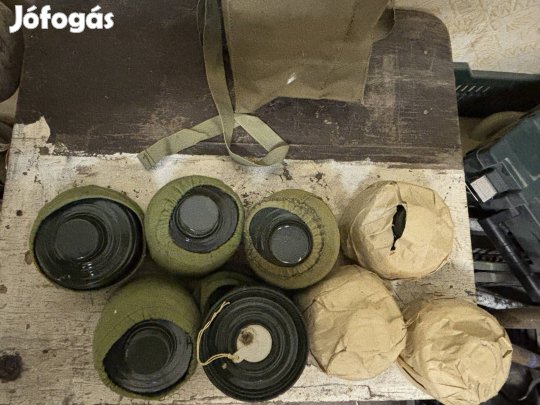 Katonai gázálarc szűrő