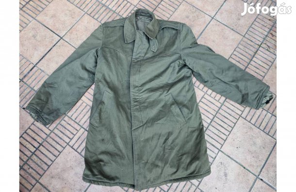 Katonai kabát bélelt katonakabát télikabát L