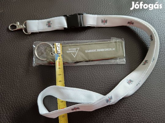 Katonai kulcstartó + nyakpánt szett áron,új , csomagolt