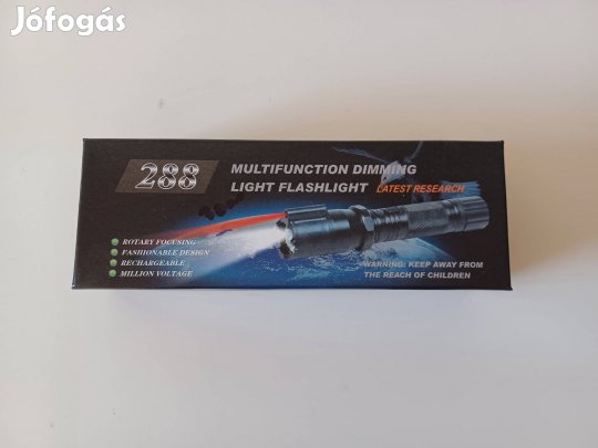 Katonai taktikai önvédelmi lámpa zseblámpa 