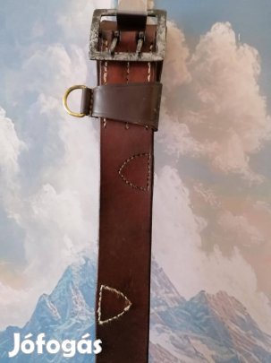 Katonai valódi bőr öv